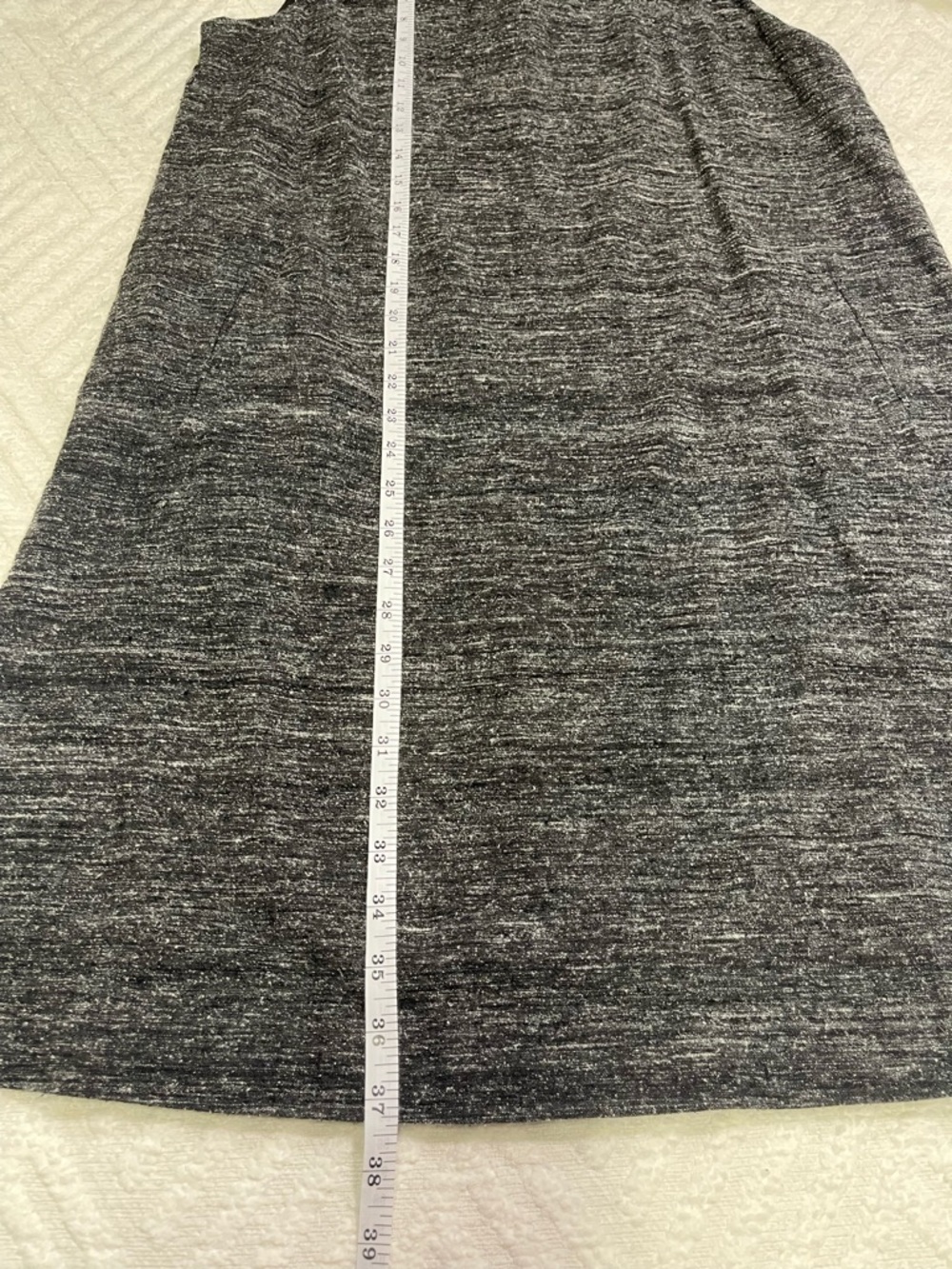 Eileen Fisher Gray Sleeveless Dress - Picture 12 of 12